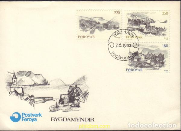 Sellos: 432319 MNH FEROE 1982 PUEBLOS DE LAS ISLAS