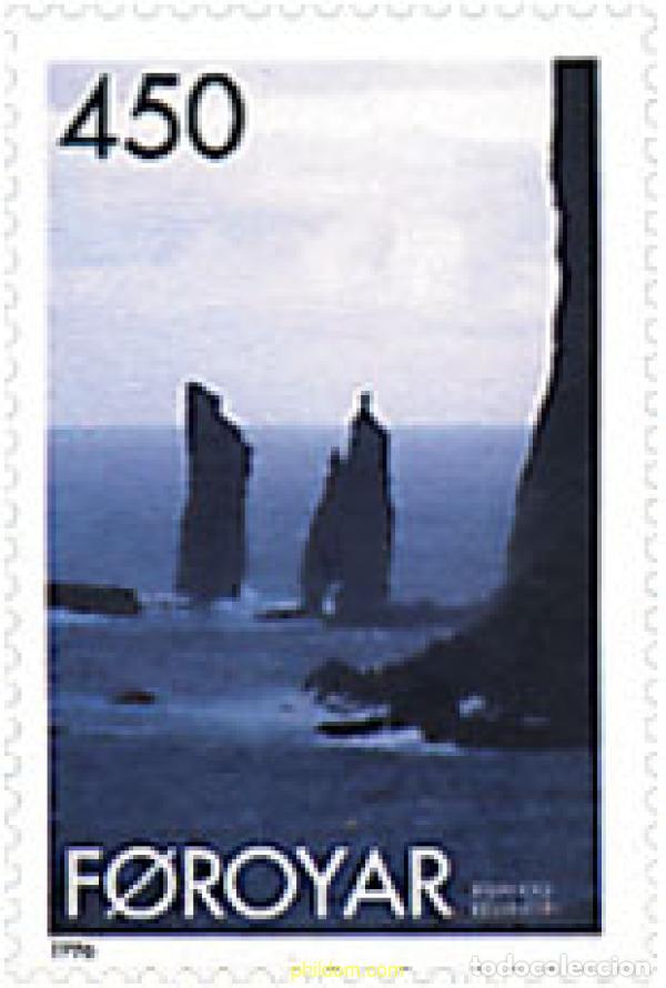 Sellos: 96781 MNH FEROE 1996 PAISAJES DE LA ISLA RISIN OF KELLINGIN