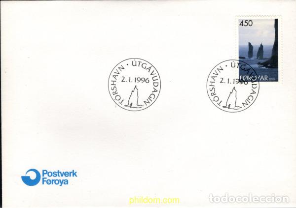 Sellos: 158051 MNH FEROE 1996 PAISAJES DE LA ISLA RISIN OF KELLINGIN