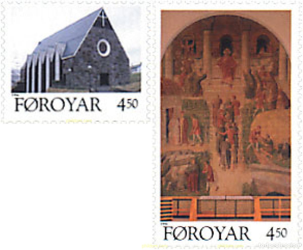 Sellos: 96760 MNH FEROE 1996 IGLESIA CHRISTIAN EN KLAKSVIK