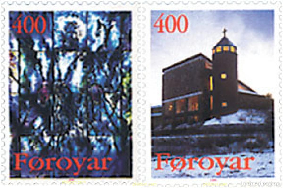 Sellos: 96751 MNH FEROE 1995 NAVIDAD