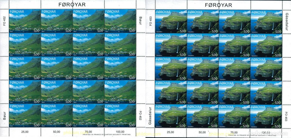 Sellos: 125894 MNH FEROE 2003 PAISAJES
