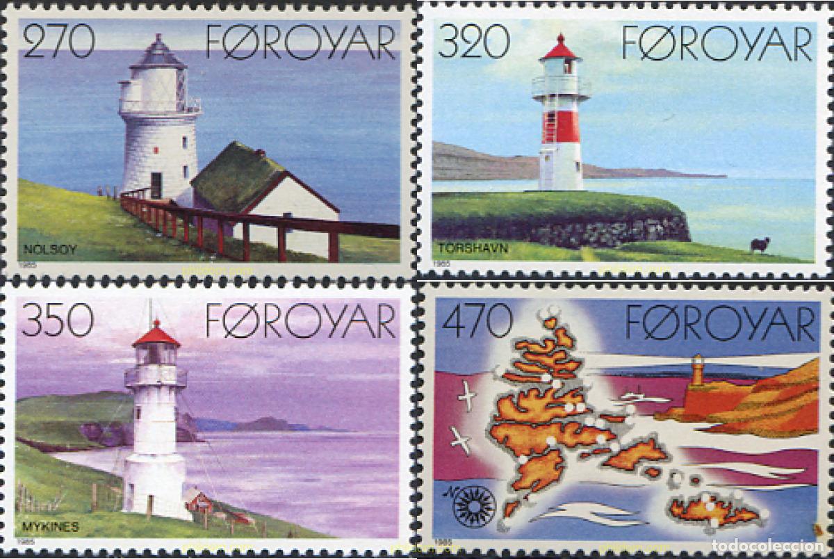 Selos: 144584 MNH FEROE 1985 FAROS