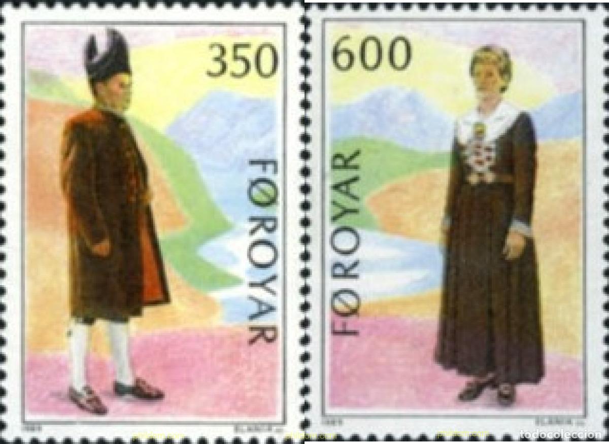 Selos: 144612 MNH FEROE 1989 TRAJES TIPICOS