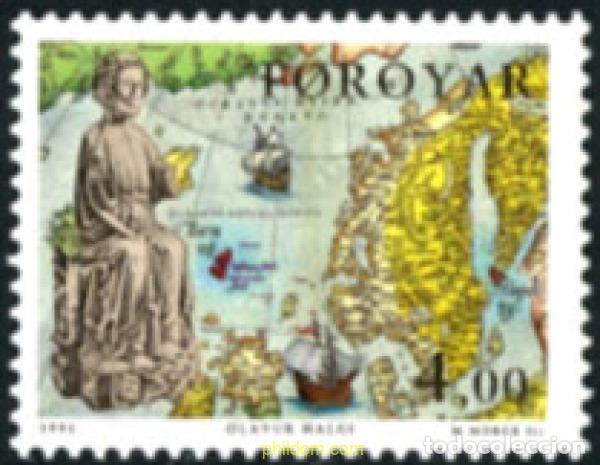 Stamps: 144626 MNH FEROE 1995 HOMENAJE A SAN OLAV