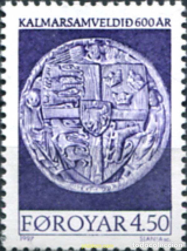 Stamps: 144632 MNH FEROE 1997 600 ANIVERSARIO DE LA UNION DE KALMAR