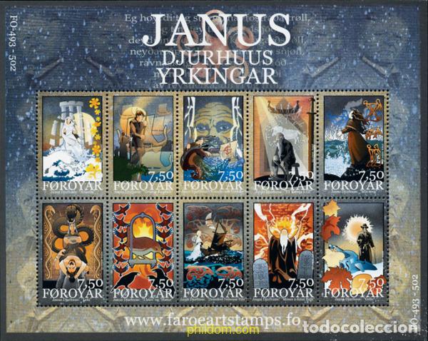 Sellos: 158095 MNH FEROE 2004 LITERATURA