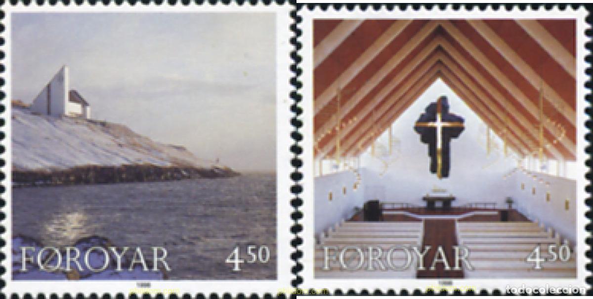 Sellos: 152127 MNH FEROE 1998 IGLESIA FREDERIK