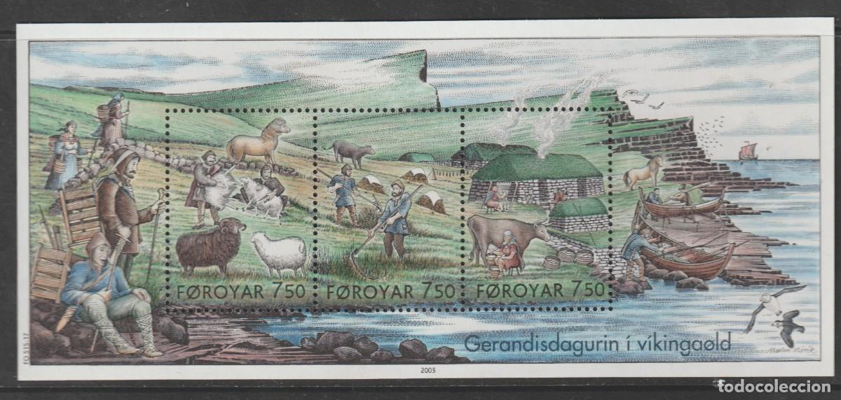 Sellos: Faroe Islands 2005 - Yvert 5197521 mnh**