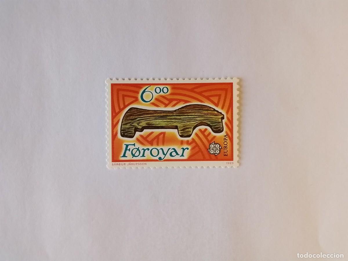Stamps: A&Ntilde;O 1989 ISLAS FEROE SELLO NUEVO