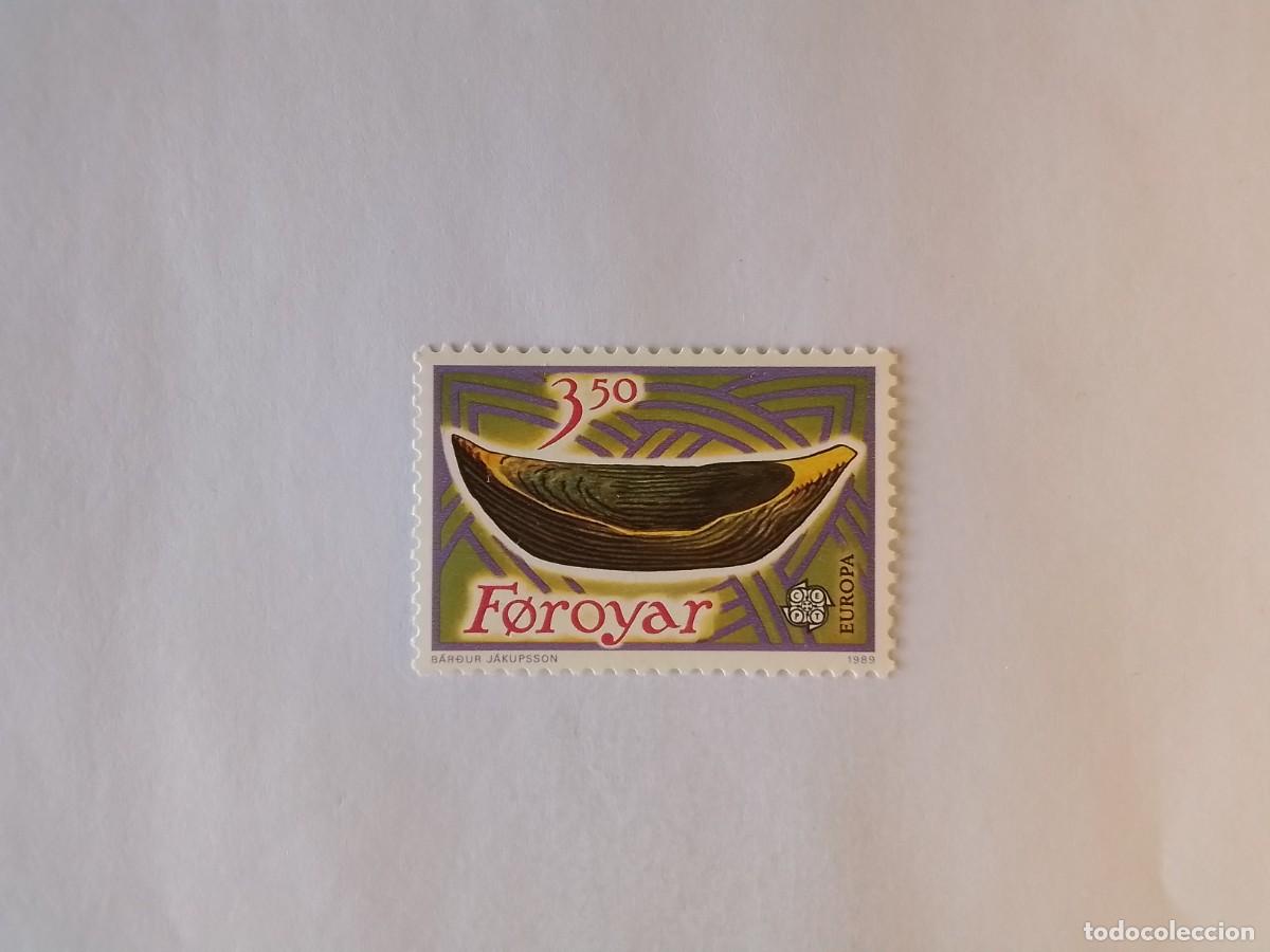 Stamps: A&Ntilde;O 1989 ISLAS FEROE SELLO NUEVO