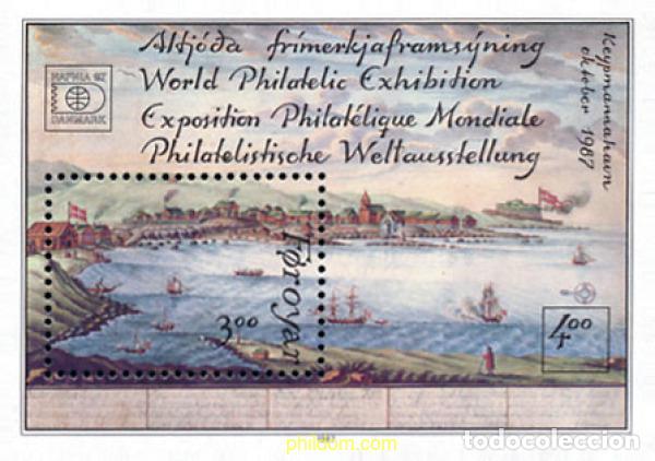 Selos: 105899 MNH FEROE 1987 HAFNIA 87. EXPOSICION FILATELICA INTERNACIONAL