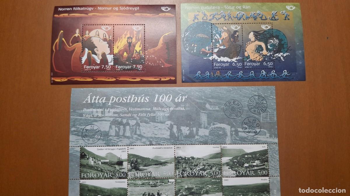 Francobolli: HB17 HOJITAS BLOQUE de ISLAS FEROE en NUEVO ideal para tematicas (leer descripcion)