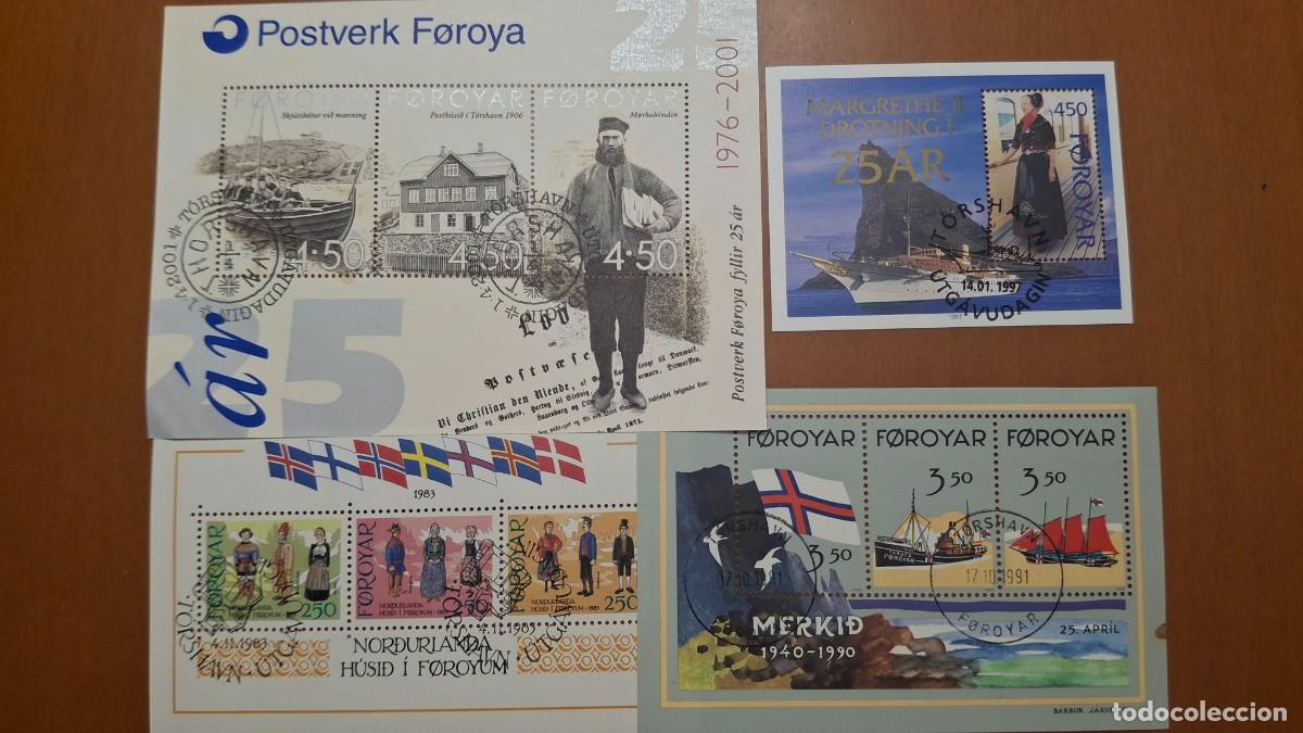 Briefmarken: HB19 HOJITAS BLOQUE de ISLAS FEROE en usado ideal para tematicas (leer descripcion)