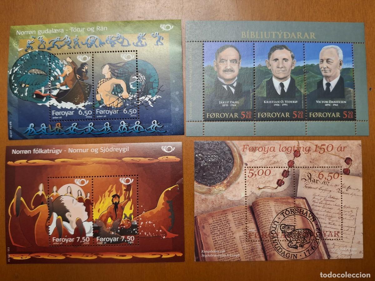 Stamps: HB821 HOJITAS BLOQUE de ISLAS FEROE en NUEVO ideal para tematicas (leer descripcion)