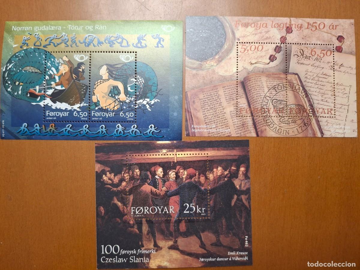 Stamps: HB824 HOJITAS BLOQUE de ISLAS FEROE en NUEVO ideal para tematicas (leer descripcion)