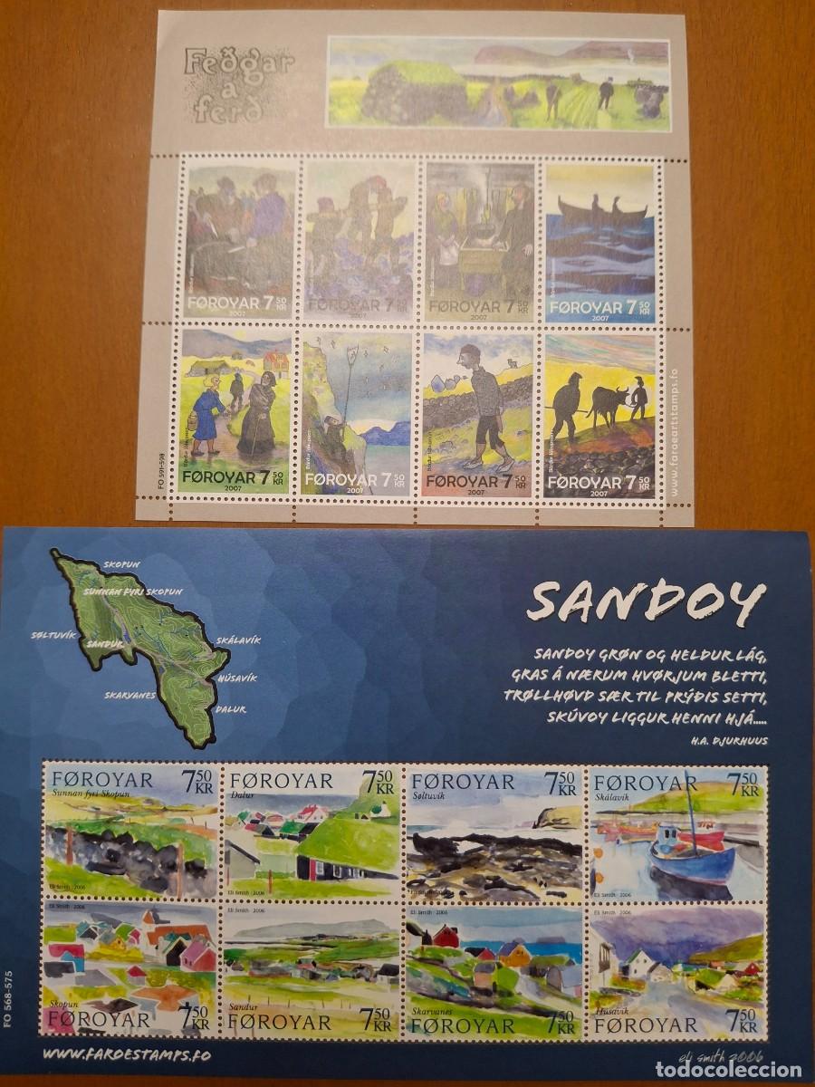 Briefmarken: HB831 HOJITAS BLOQUE de ISLAS FEROE en NUEVO ideal para tematicas (leer descripcion)