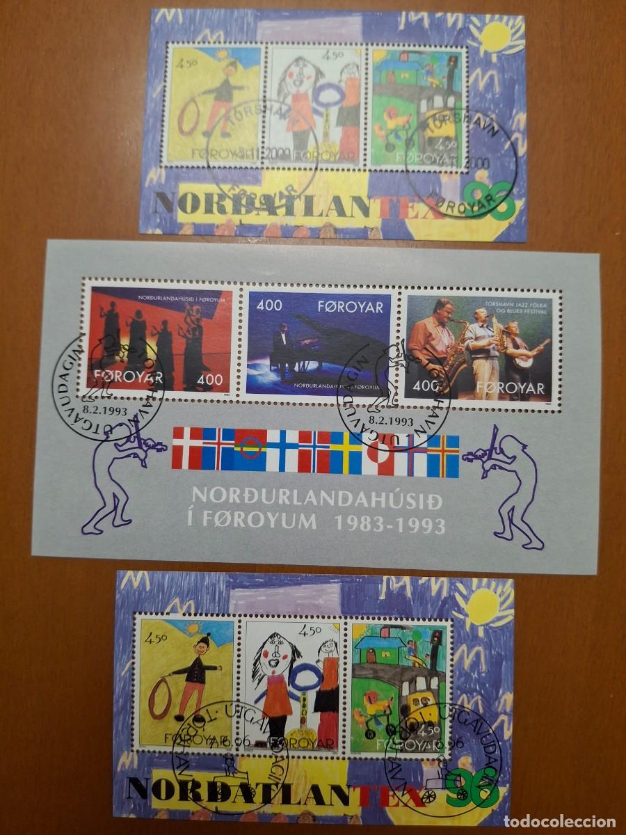 Stamps: HB834 HOJITAS BLOQUE de ISLAS FEROE en NUEVO ideal para tematicas (leer descripcion)