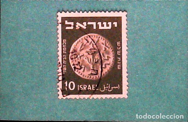 Sellos: Francobollo usato Israele - Foto 1