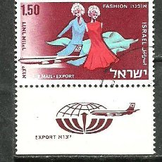 Sellos: ISRAEL 1968 - YVERT NRO. PA46 - USADO - CON TAB. Lote 386539579