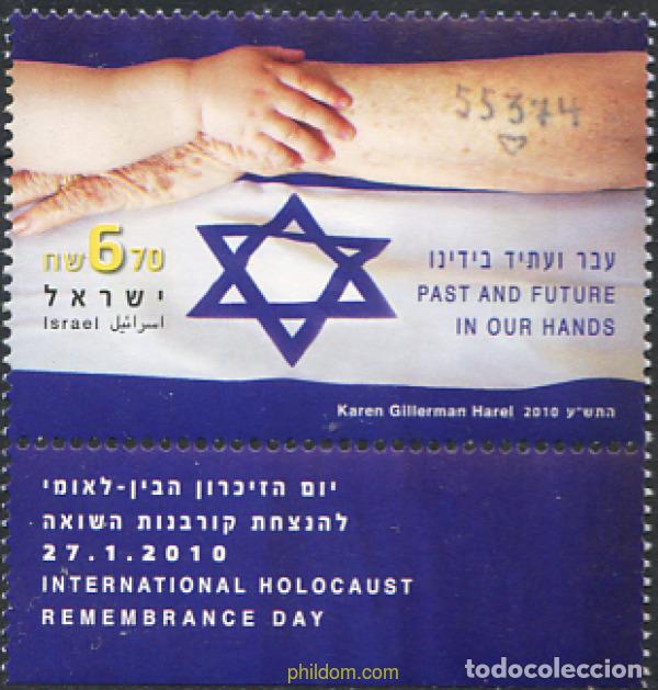 Sellos: 329049 MNH ISRAEL 2010 DIA INTERNACIONAL DEL RECUERDO DEL HOLOCAUSTO