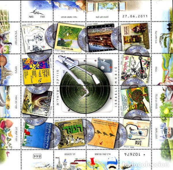 Sellos: 269847 MNH ISRAEL 2011 MUSICA ISRALIANA
