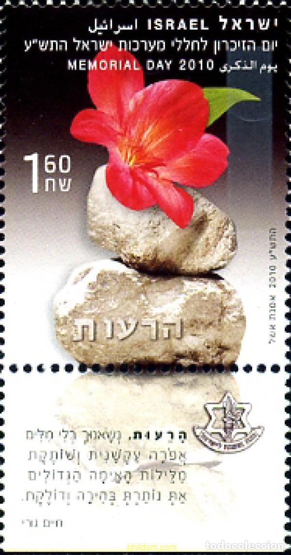 Sellos: 329058 MNH ISRAEL 2010 DIA DEL RECUERDO