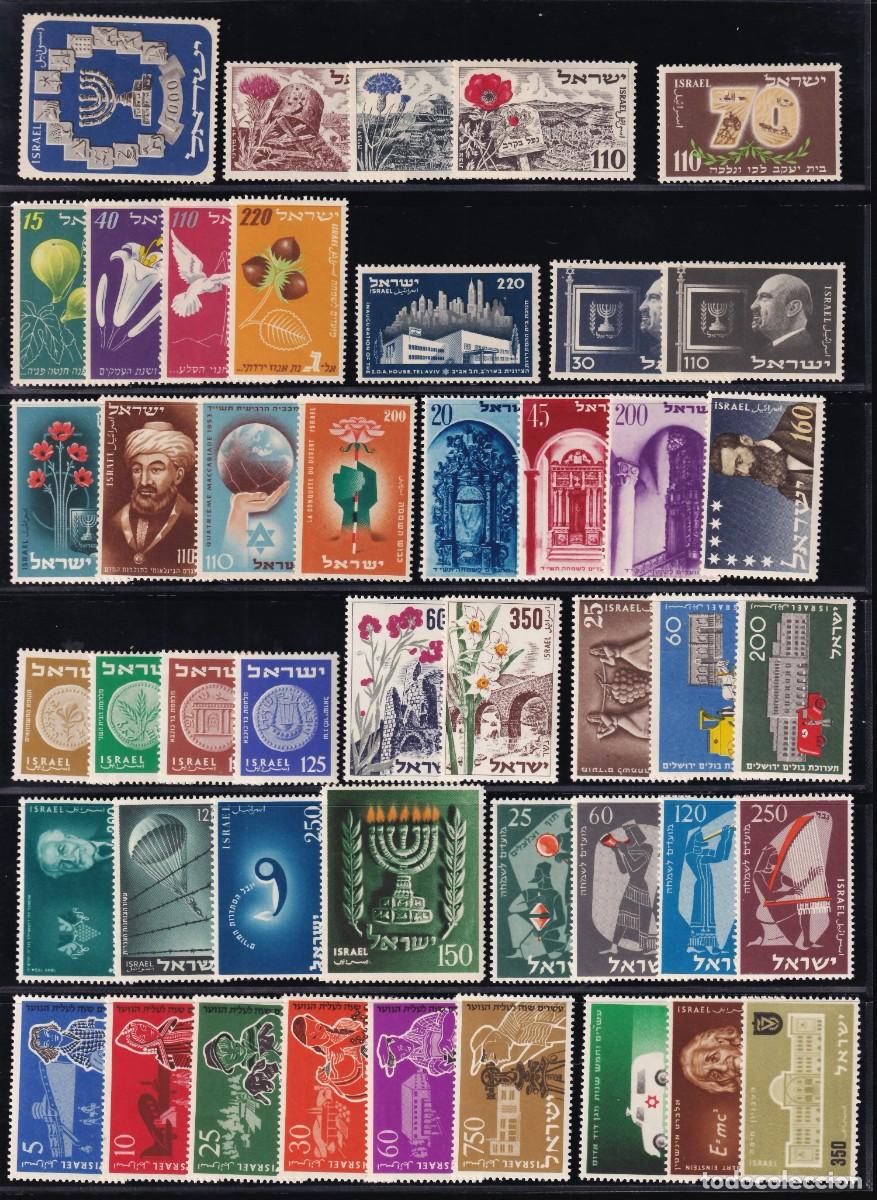 Stamps: Israel, 1959-1976 Coleccion series completas, Hojas bloque, A&eacute;reos y Tasas, **/*