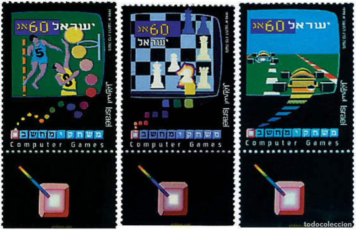 Sellos: 328416 MNH ISRAEL 1990 JUEGOS DE ORDENADOR
