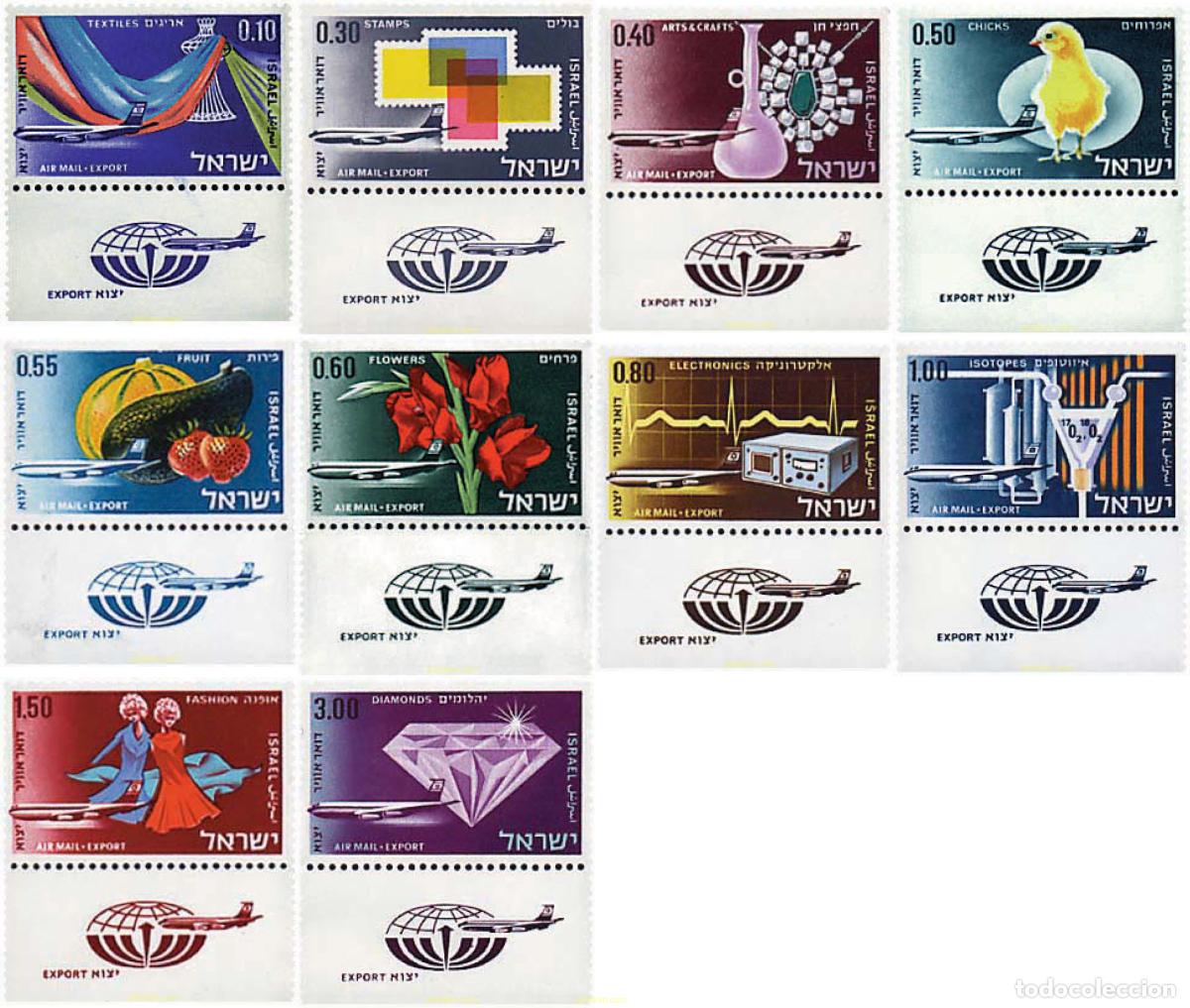 Sellos: 90772 MNH ISRAEL 1968 EXPORTACIONES
