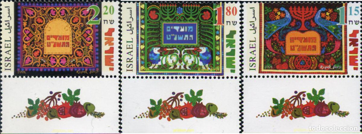 Sellos: 328618 MNH ISRAEL 1998 SELLOS PARA LAS FIESTAS 1998