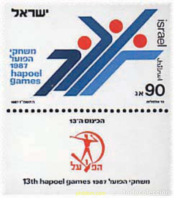 Sellos: 328358 MNH ISRAEL 1987 13 JUEGOS DEPORTIVOS &rdquo;HAPOEL&rdquo;