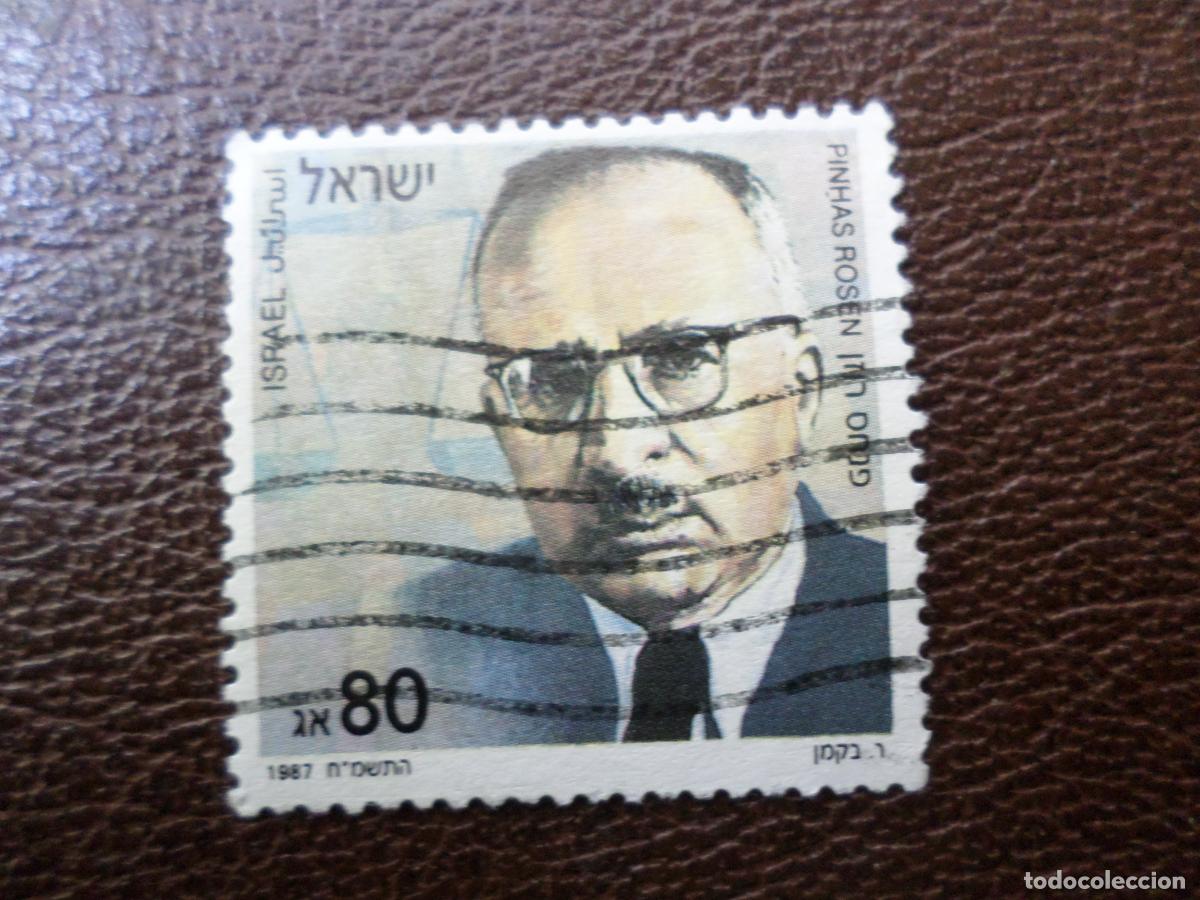 Sellos: *israel, 1987, centenario nacimiento de pinhas rosen, Yvert 1016
