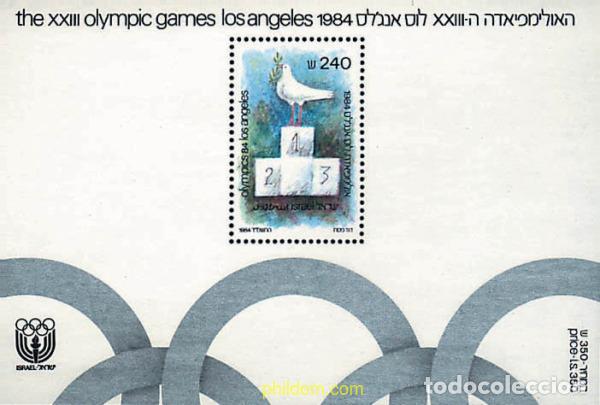 Sellos: 31506 MNH ISRAEL 1984 23 JUEGOS OLIMPICOS VERANO LOS ANGELES 1984