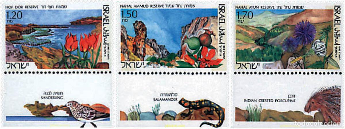 Timbres: 328493 MNH ISRAEL 1993 PROTECCION DE LA NATURALEZA