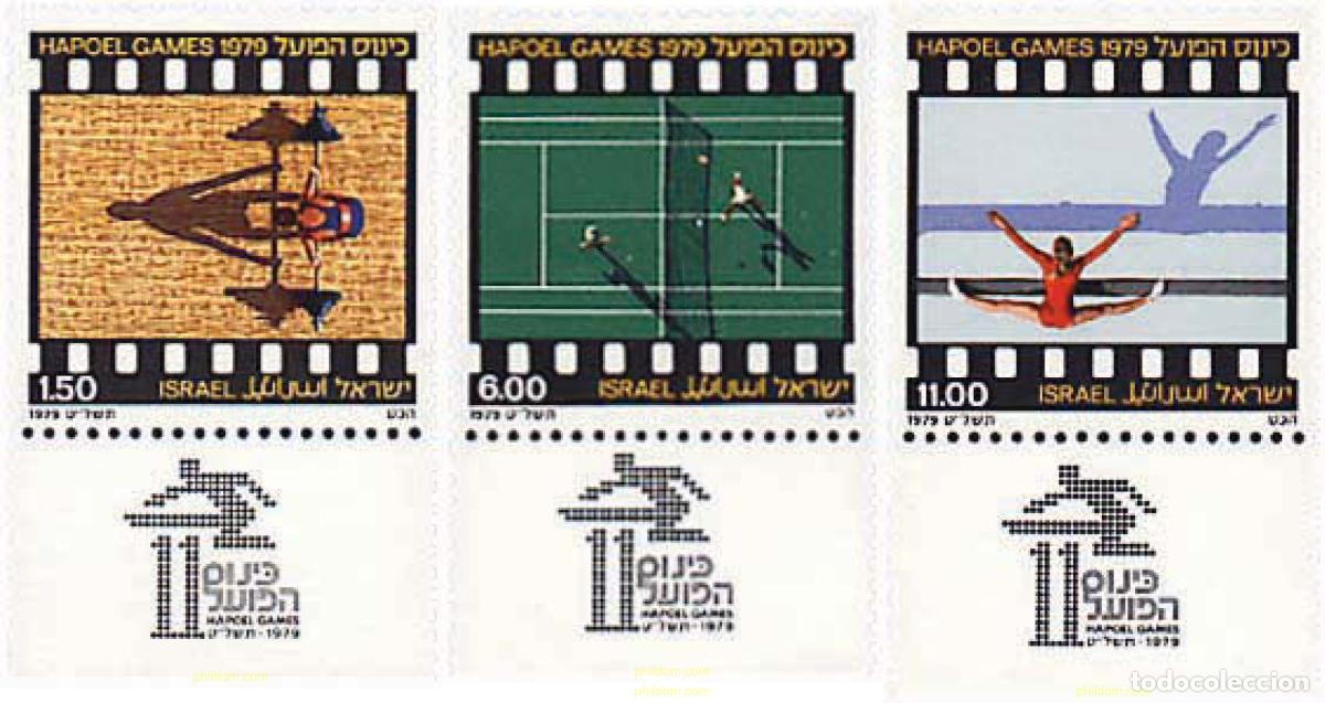 Timbres: 328250 MNH ISRAEL 1979 11 JUEGOS DEPORTIVOS &rdquo;HAPOEL&rdquo;