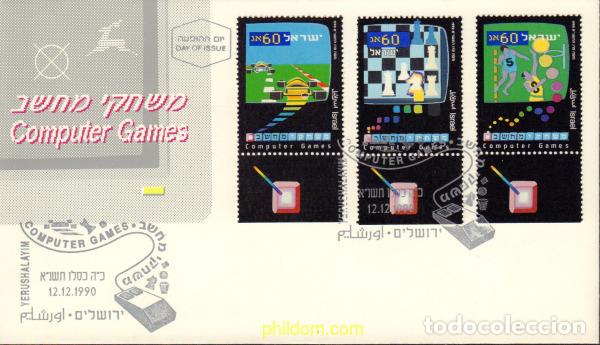 Timbres: 378884 MNH ISRAEL 1990 JUEGOS DE ORDENADOR
