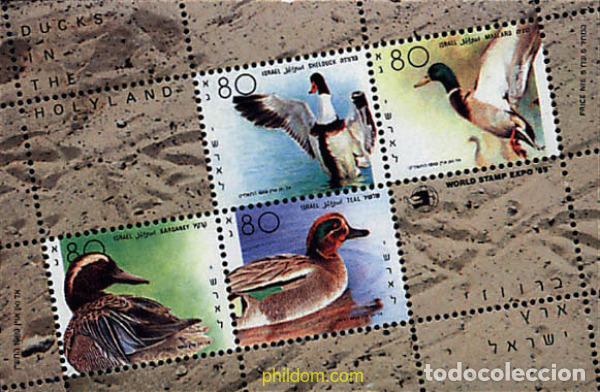 Sellos: 31511 MNH ISRAEL 1989 WORLD STAMP EXPO 89. EXPOSICION FILATELICA INTERNACIONAL