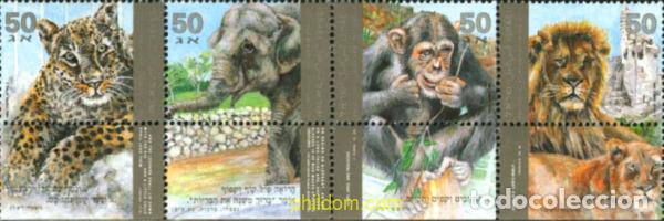 Sellos: 129591 MNH ISRAEL 1992 MAMIFEROS DEL ZOO