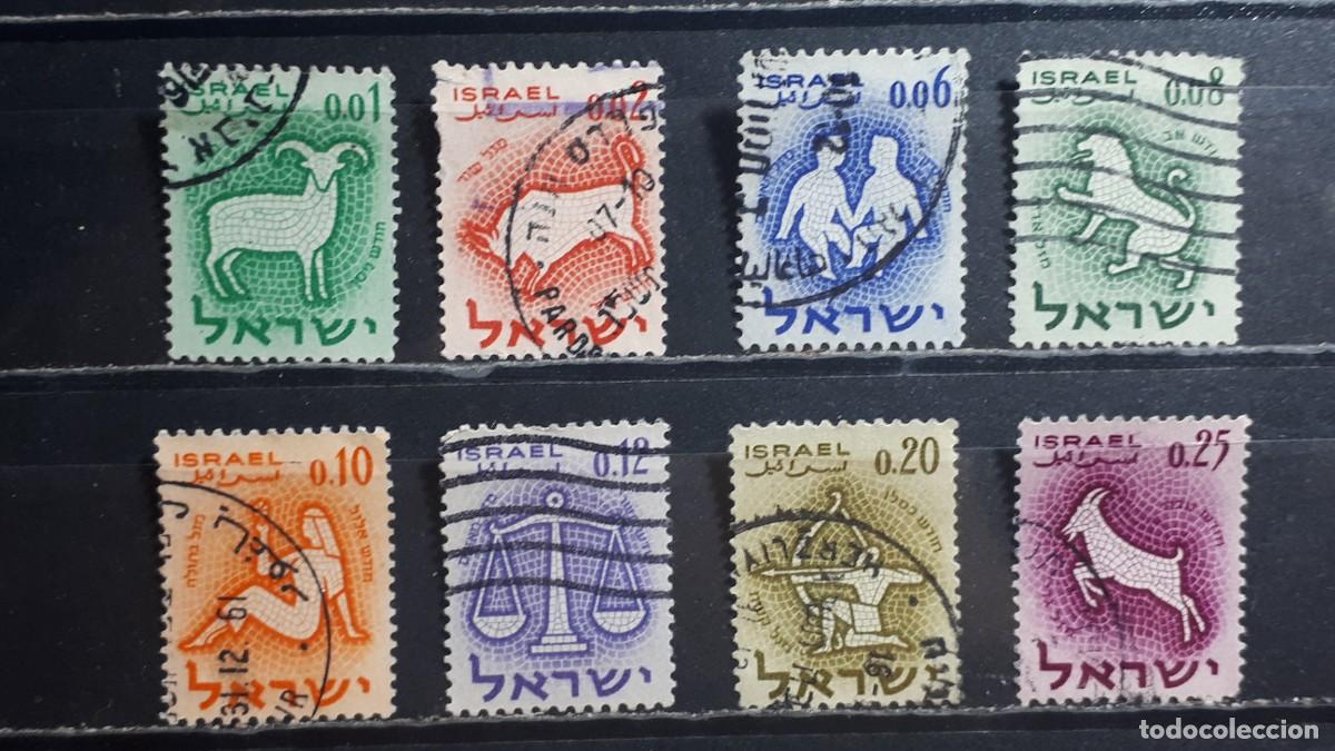 Sellos: ISRAEL. A&Ntilde;O 1961. &deg;. YVERT 186/92, 194/5