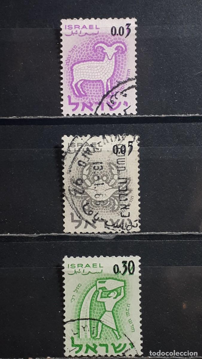Sellos: ISRAEL. A&Ntilde;O 1962. &deg;. YVERT 211/3