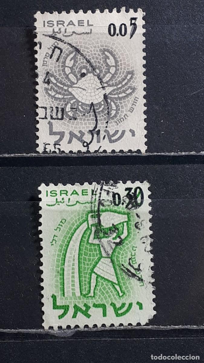 Sellos: ISRAEL. A&Ntilde;O 1962. &deg;. YVERT 212/3