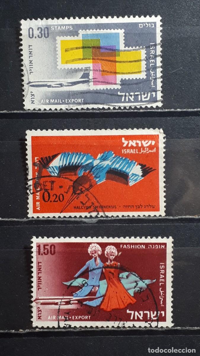 Sellos: ISRAEL. A&Ntilde;O 1963-8. &deg;. YVERT 29, 39, 47