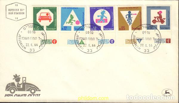Sellos: 416780 MNH ISRAEL 1966 SEGURIDAD VIAL
