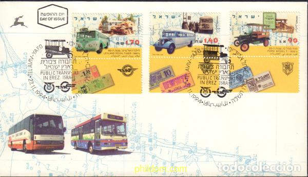 Sellos: 416803 MNH ISRAEL 1994 TRANSPORTE PUBLICO