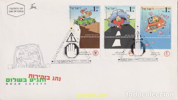 Sellos: 416808 MNH ISRAEL 1997 SEGURIDAD VIAL