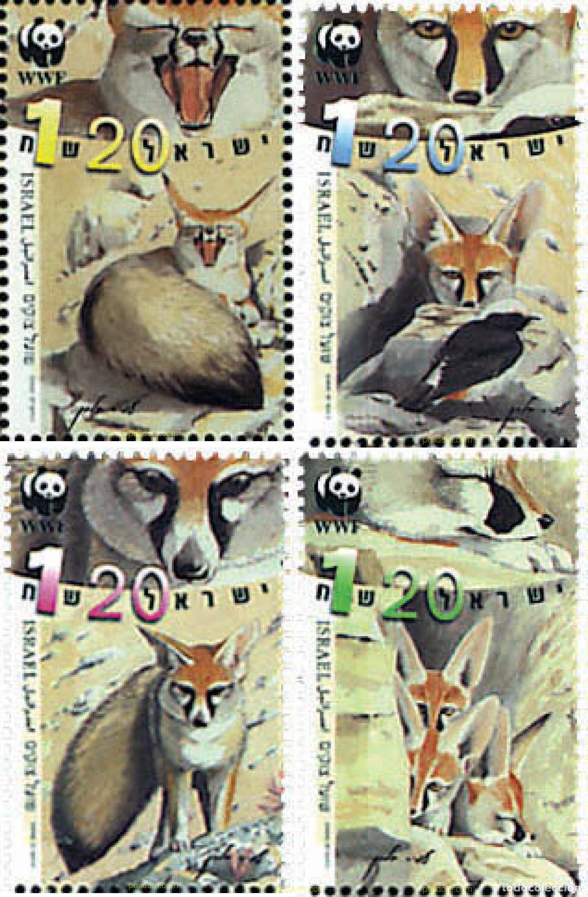 Sellos: 74956 MNH ISRAEL 2000 PROTECCION DE LA NATURALEZA
