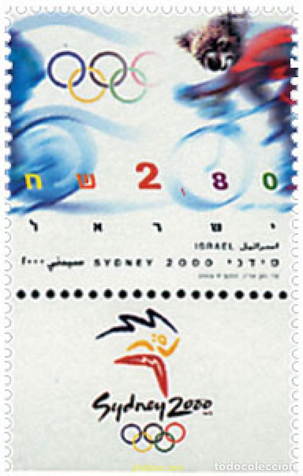 Sellos: 328658 MNH ISRAEL 2000 27 JUEGOS OLIMPICOS VERANO SYDNEY 2000