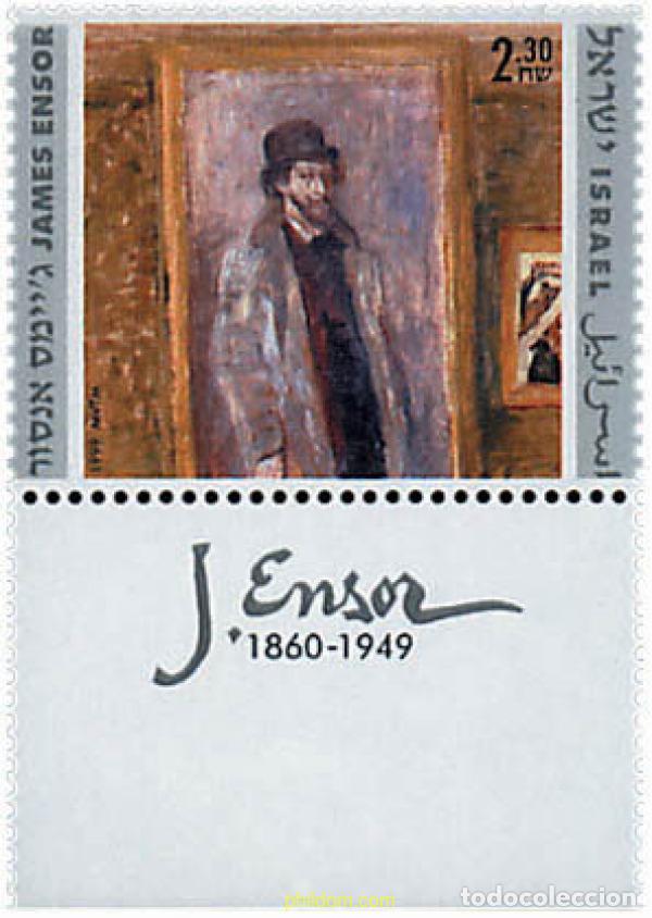 Francobolli: 328635 MNH ISRAEL 1999 50 ANIVERSARIO DE LA MUERTE DE JAMES ENSOR