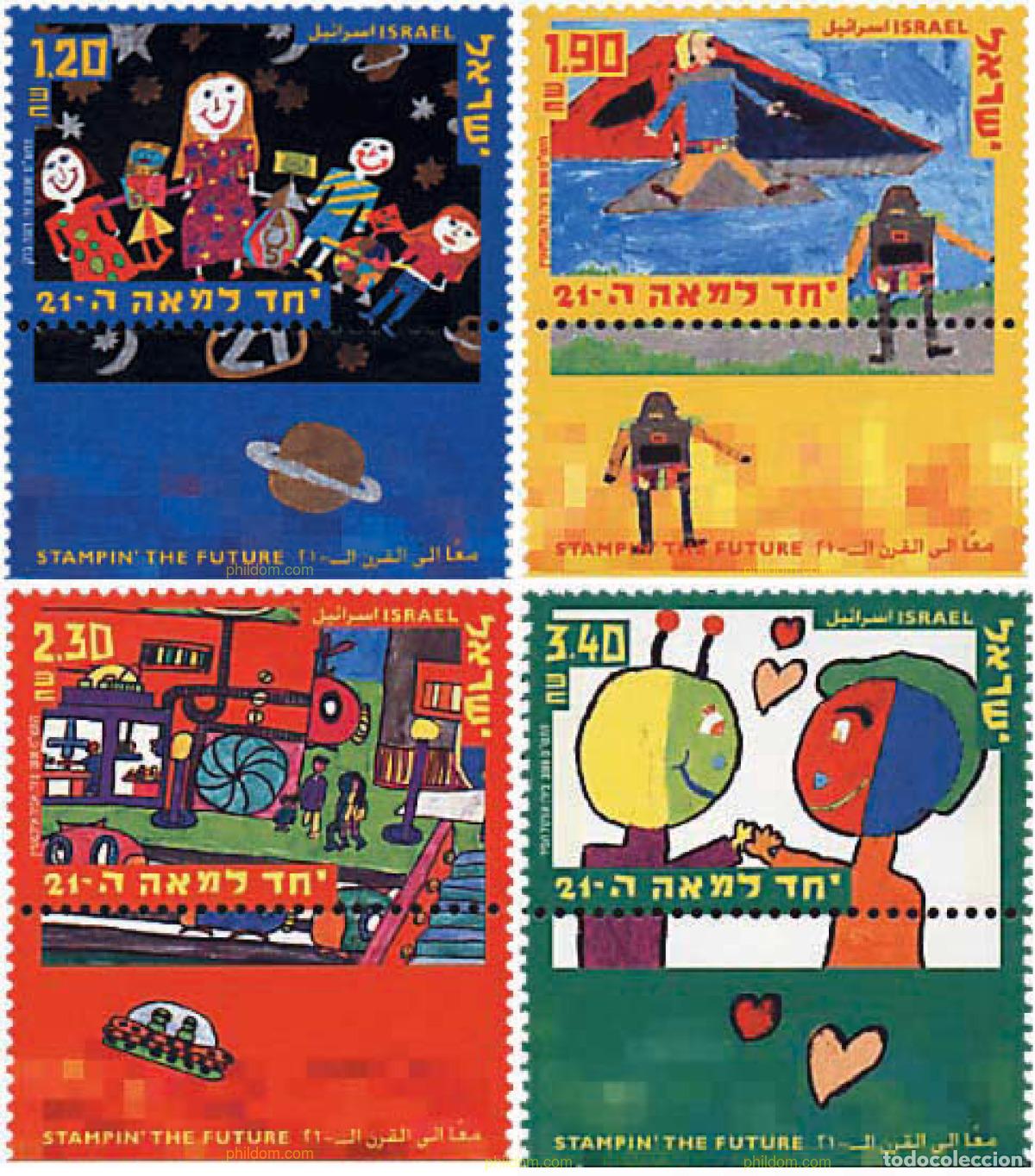 Sellos: 328645 MNH ISRAEL 2000 DIBUJOS INFANTILES